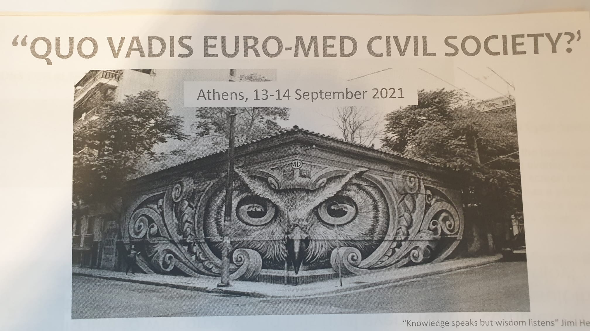 QuoVadis Euro-Med Civil Soceity